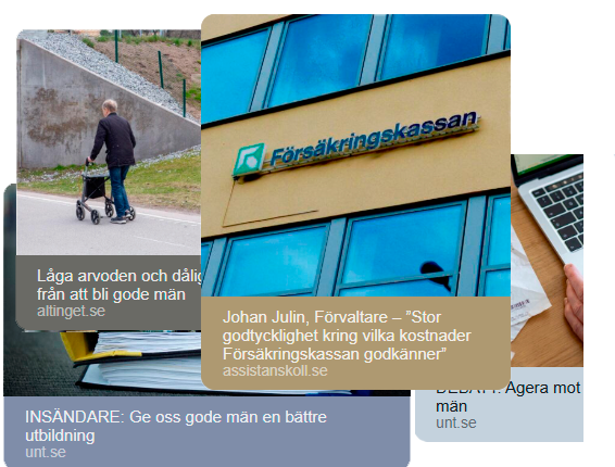 Uppsala God man och Förvaltarförening, GMF, är en politiskt obunden intresseförening för gode män/förvaltare och har verkat sedan starten av år 2000. 